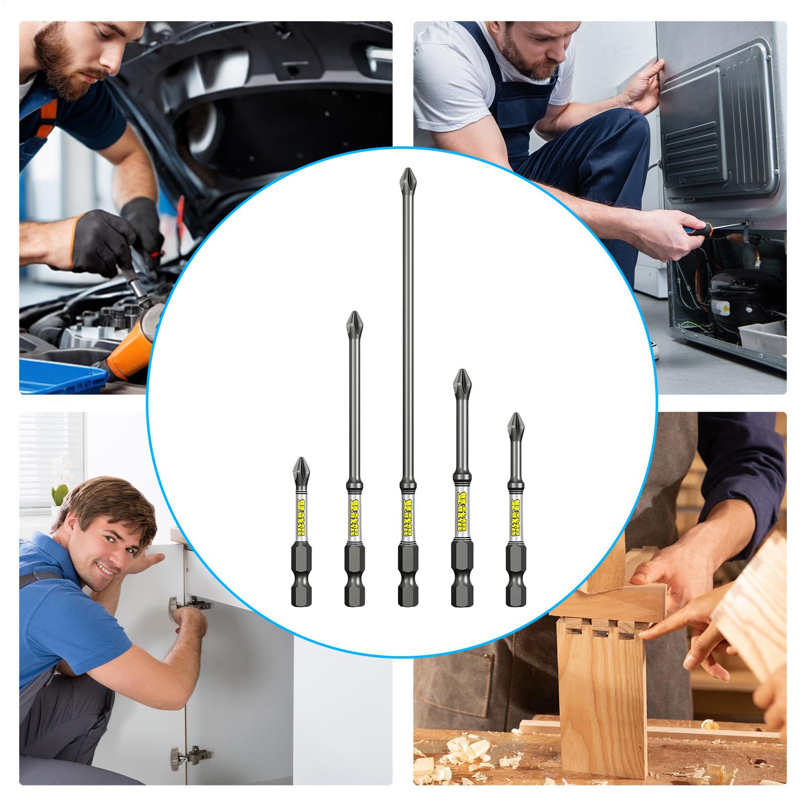 Drill Screwdriver Bit Set 5-Pi - Drill Bits ulasan dan harga