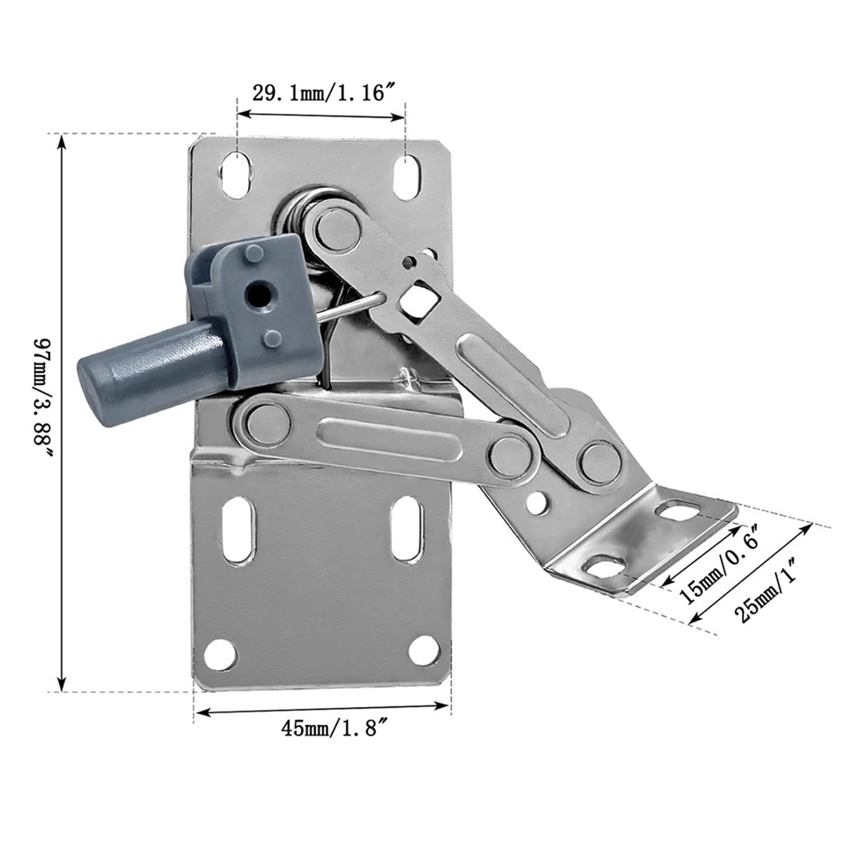 (A02R] 2Pcs 45 Degree Cabinet  - Cabinet Hinges ulasan dan harga