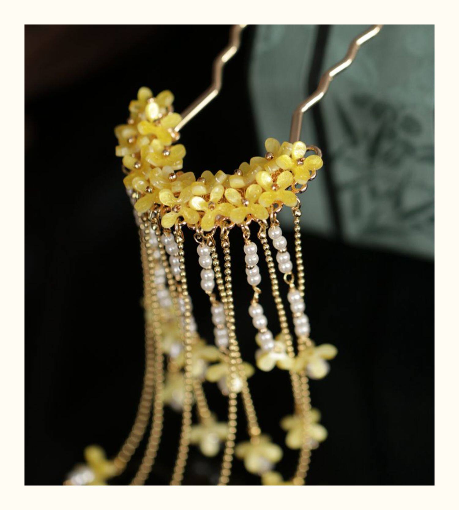 Ancient Style Osmanthus Hairpi - Curtain Rods ulasan dan harga