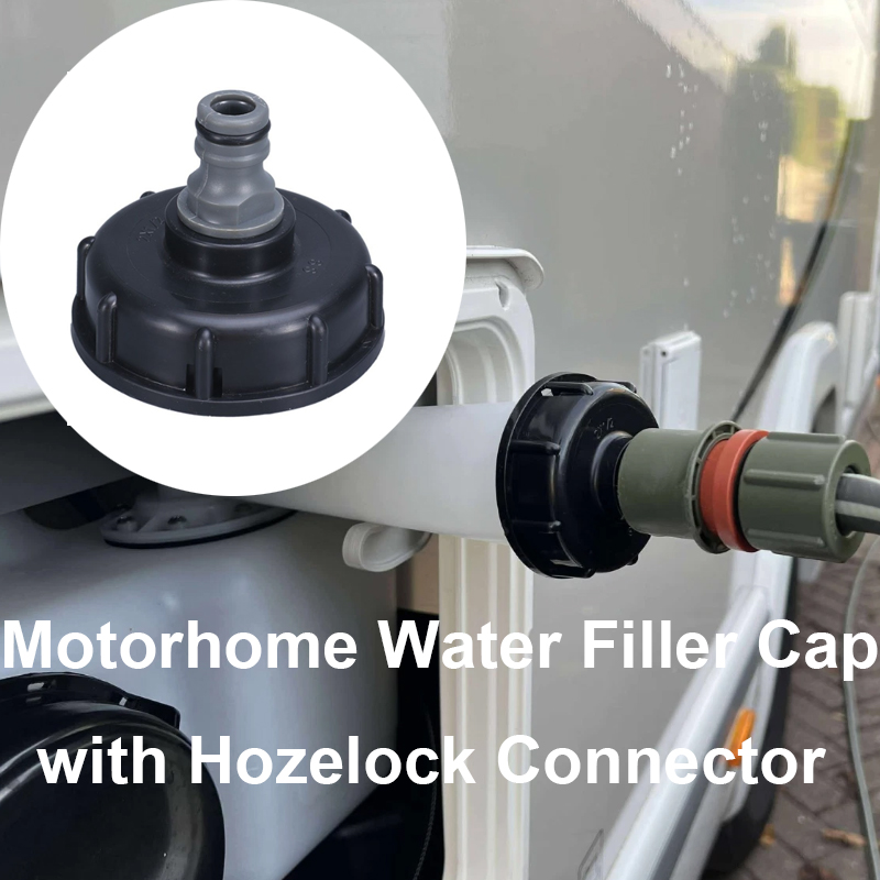 Motorhome Water Filler Cap Wit - Faucet ulasan dan harga