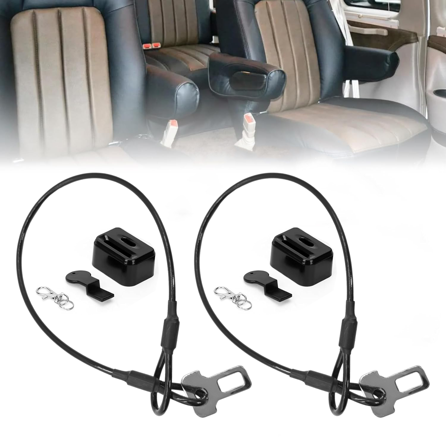 2 Pack Safety Rope Seat Belt L - Door Lock ulasan dan harga