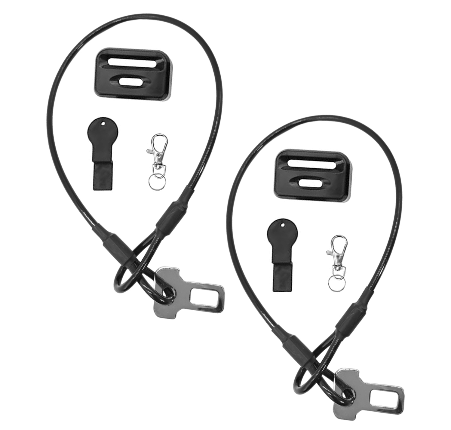 2 Pack Safety Rope Seat Belt L - Door Lock ulasan dan harga
