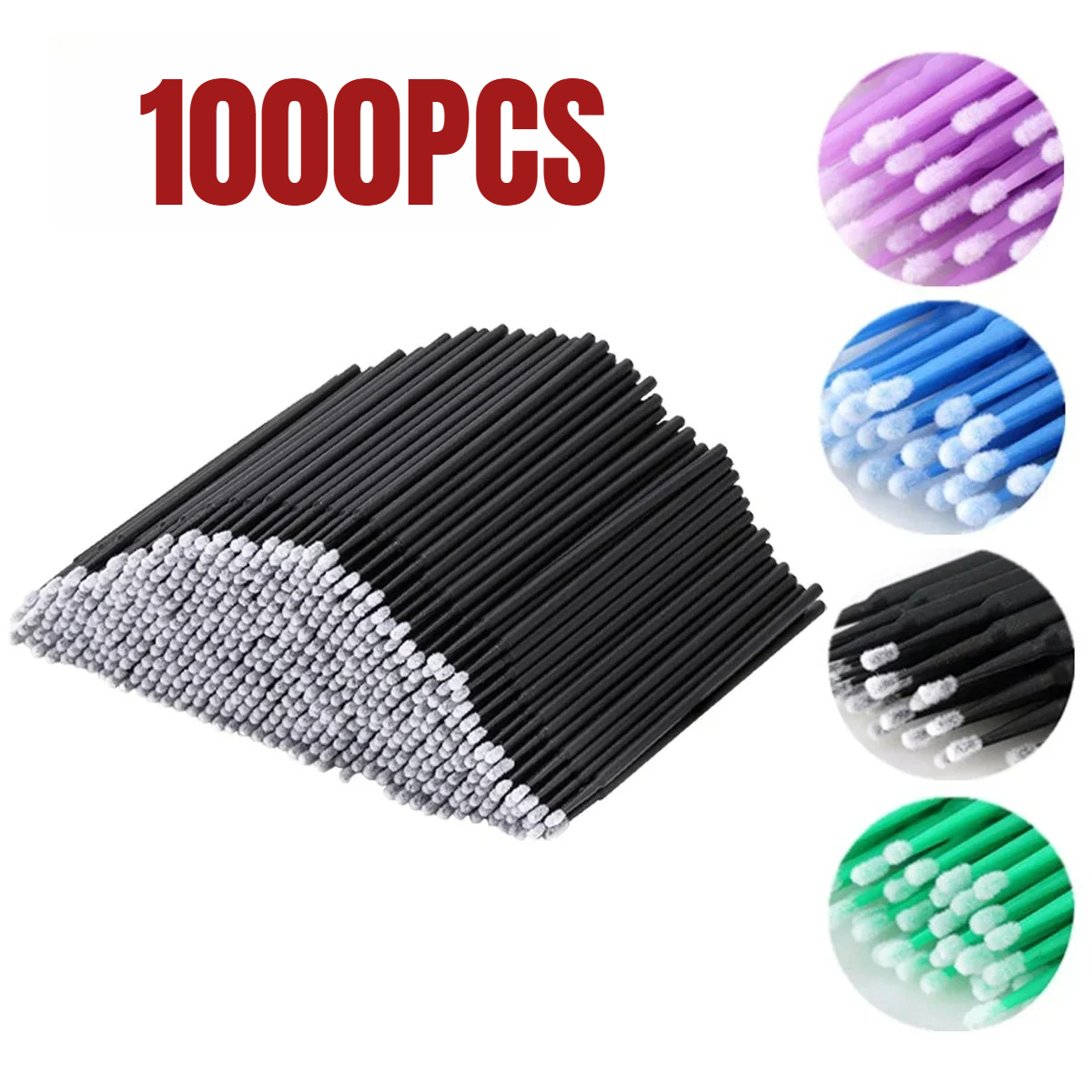 1000/500PCS Eyelash Cleaning B - Paint Brush ulasan dan harga
