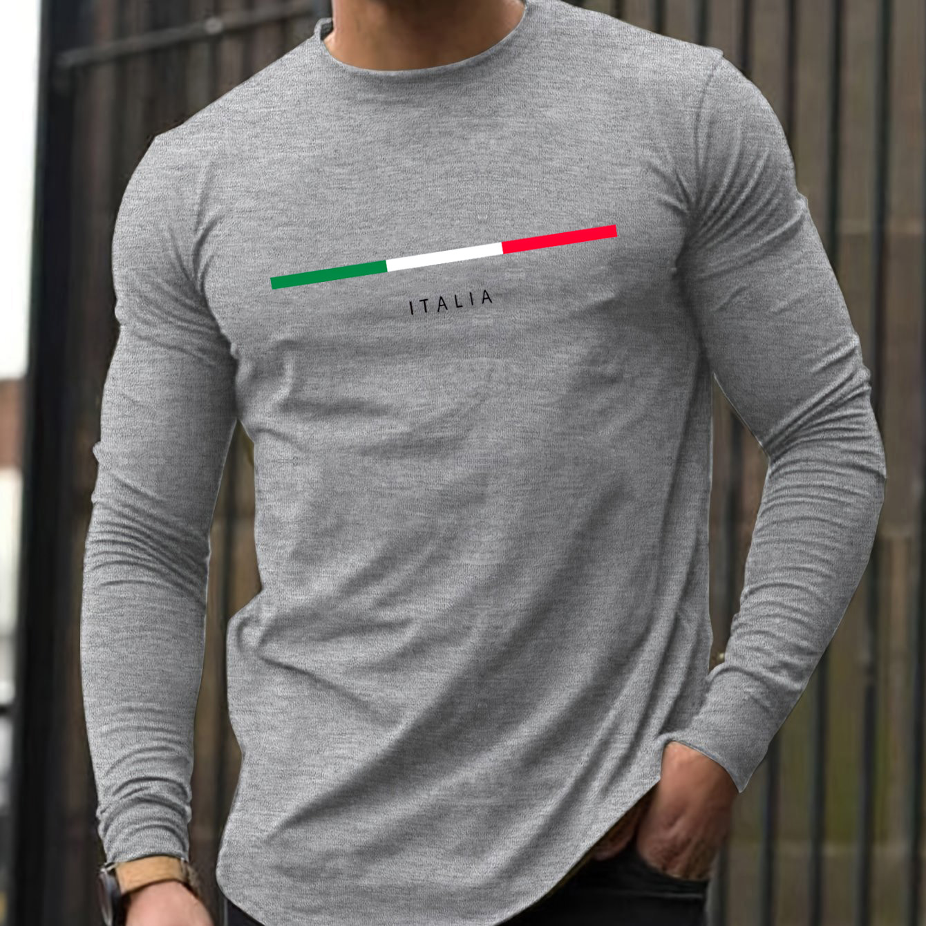 100% pure cotton men's long sl - Wallpaper ulasan dan harga