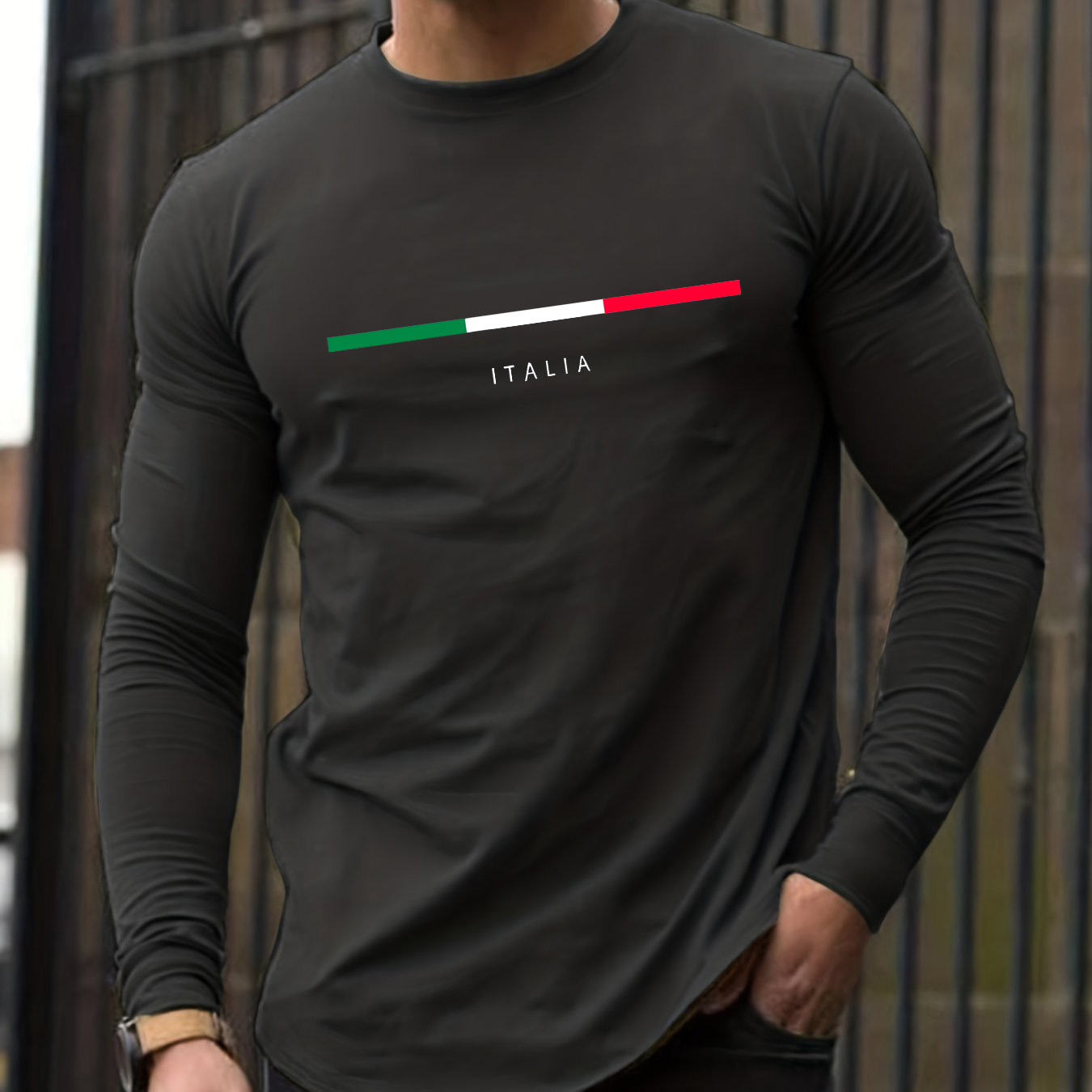 100% pure cotton men's long sl - Wallpaper ulasan dan harga