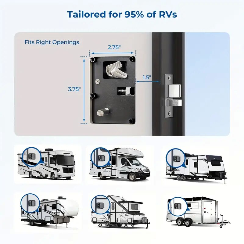 RV Door Lock Replacement With  - Door Lock ulasan dan harga