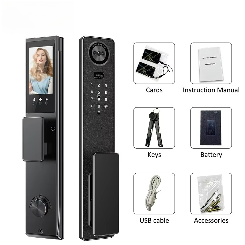 Tuya WiFi Smart Door Lock, Hom - Door Lock ulasan dan harga