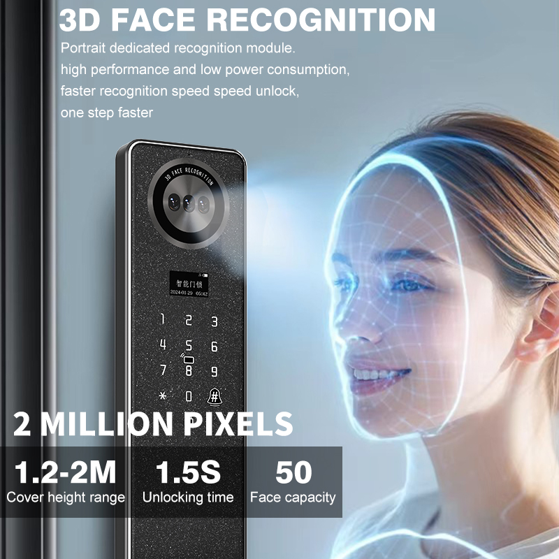 Tuya WiFi Smart Door Lock, Hom - Door Lock ulasan dan harga