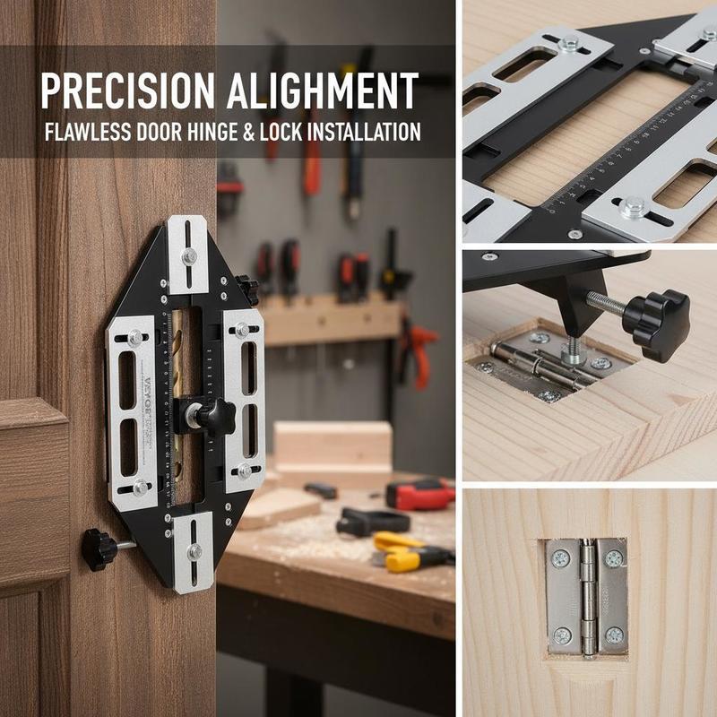Aluminum Alloy Mortise Templat - Door Lock ulasan dan harga