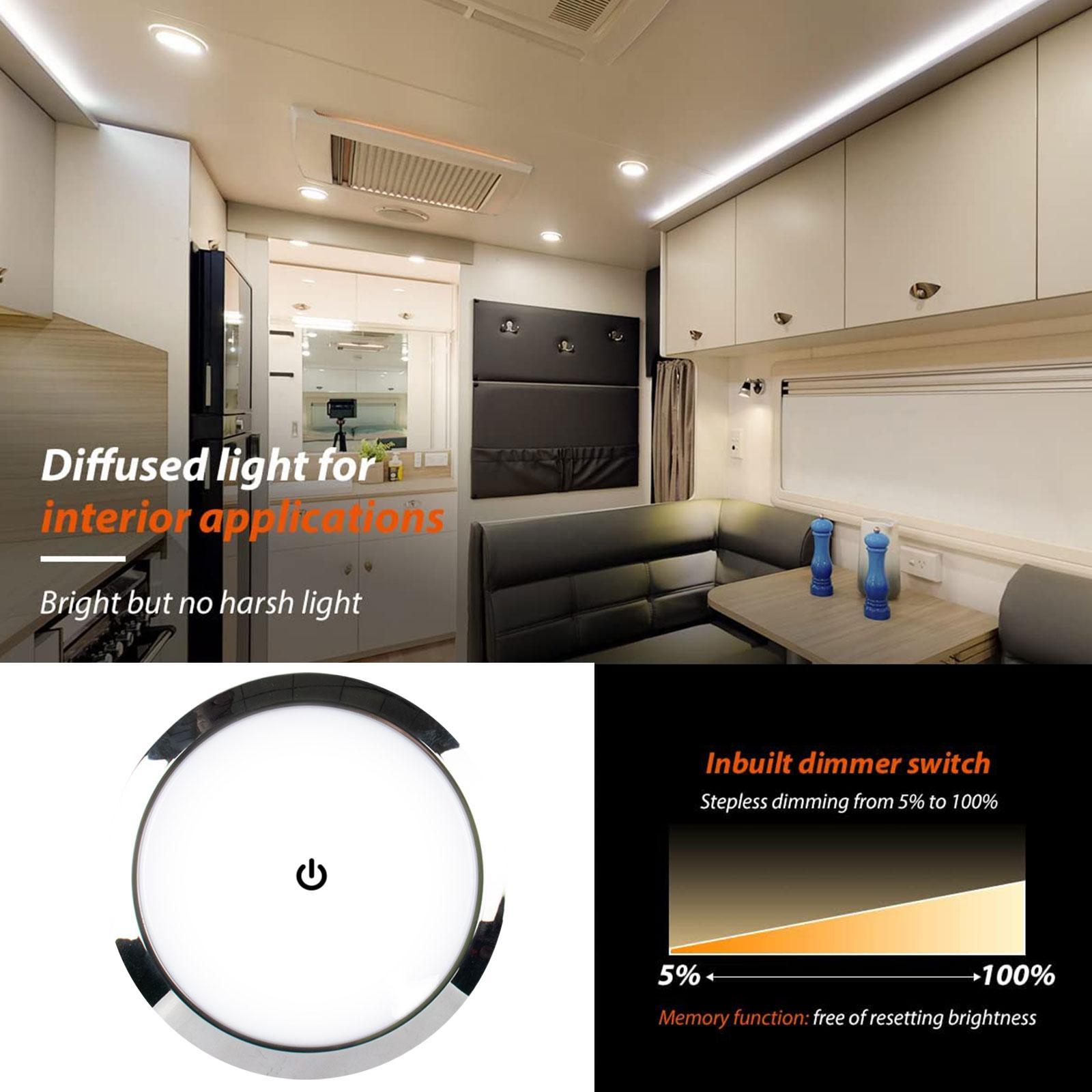 RV Interior Ceiling LED Light  - Light Switch ulasan dan harga