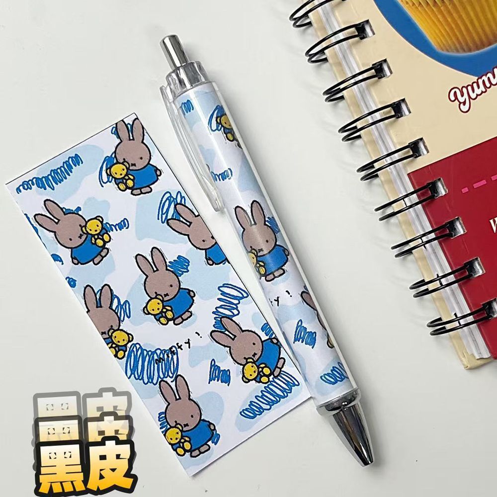 New Miffy Rabbit Press Gel Pen - Paint Brush ulasan dan harga