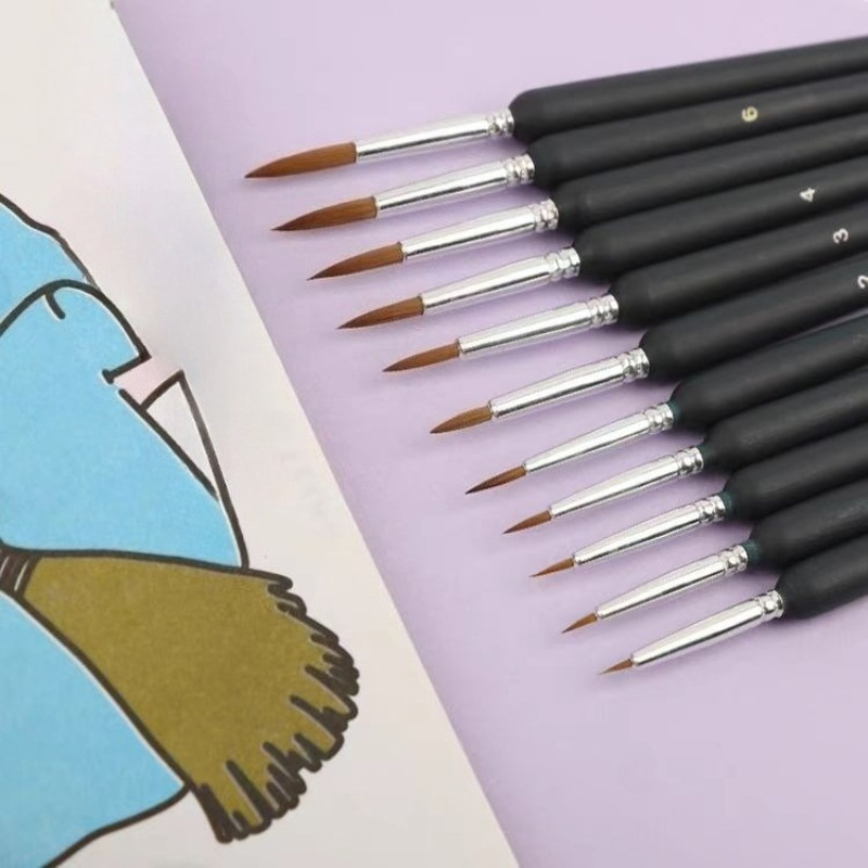 11pcs Paint Brush Set Professi - Paint Brush ulasan dan harga