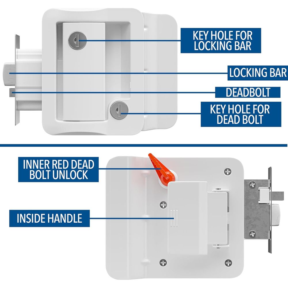 RV Door Lock Replacement with  - Door Handle ulasan dan harga