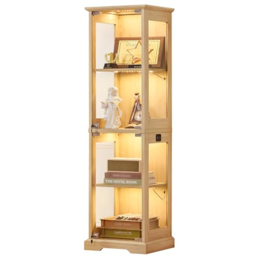 Farmhouse Narrow Glass Display - Door Lock ulasan dan harga