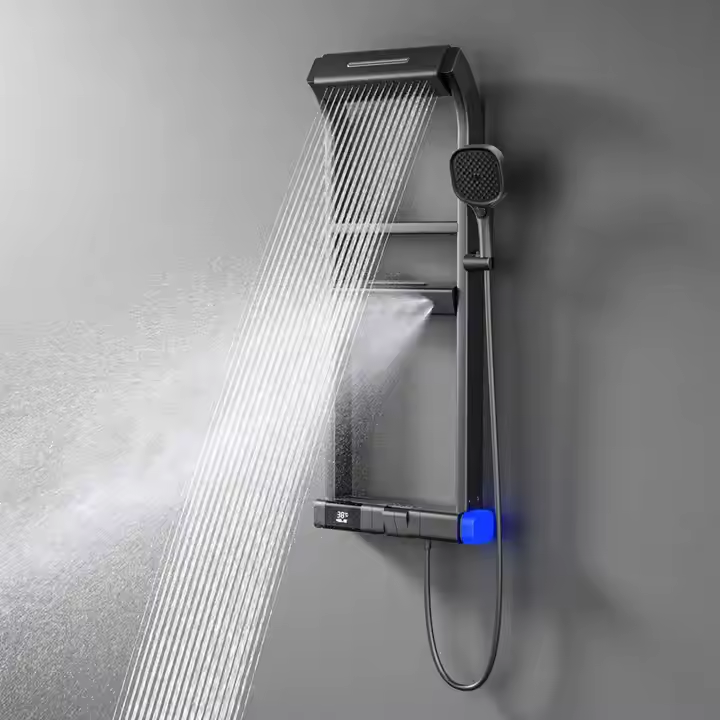 Copper Rainfall Shower Head Se - Faucet ulasan dan harga