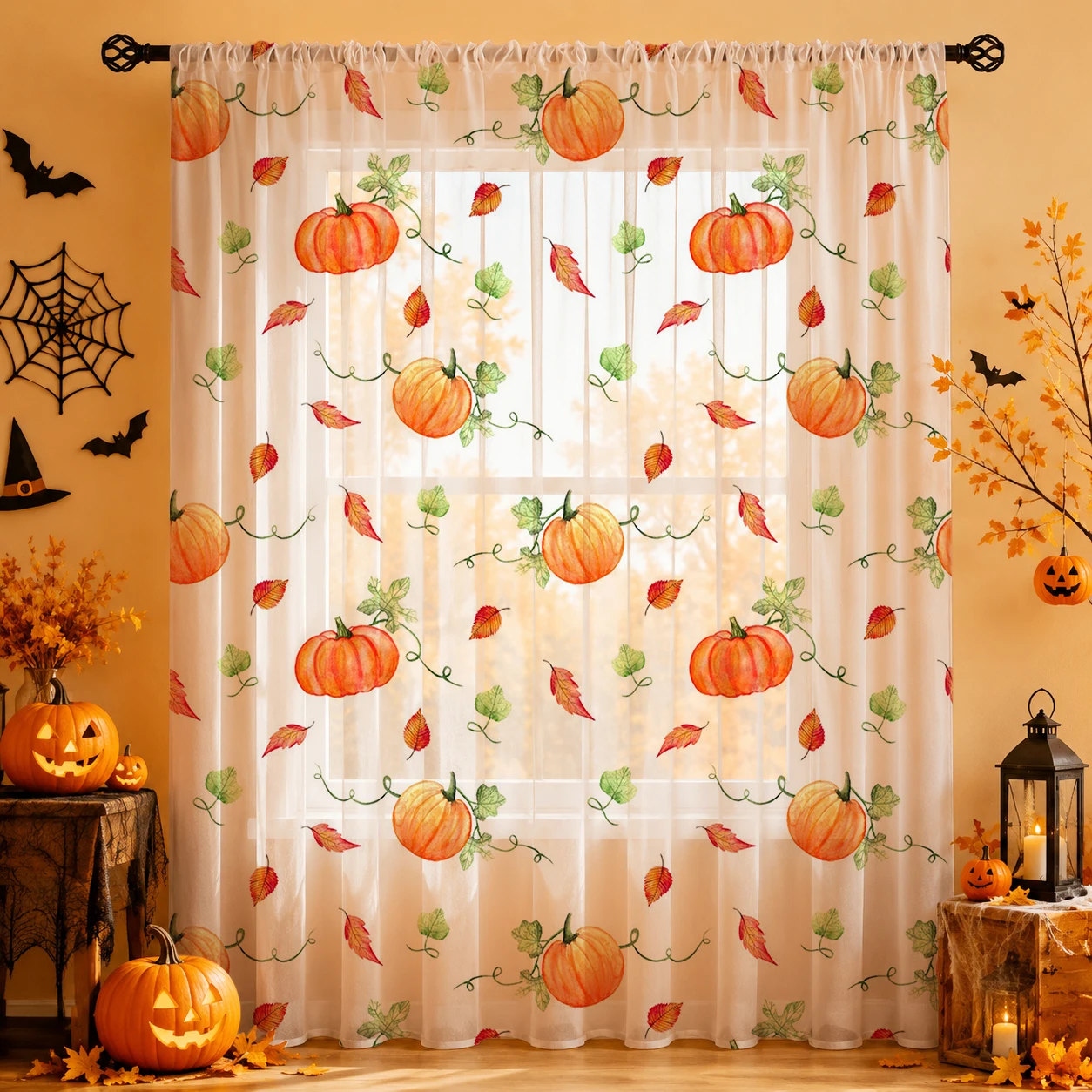 1Pc Rod Pocket Home Decor Hall - Curtain Rods ulasan dan harga