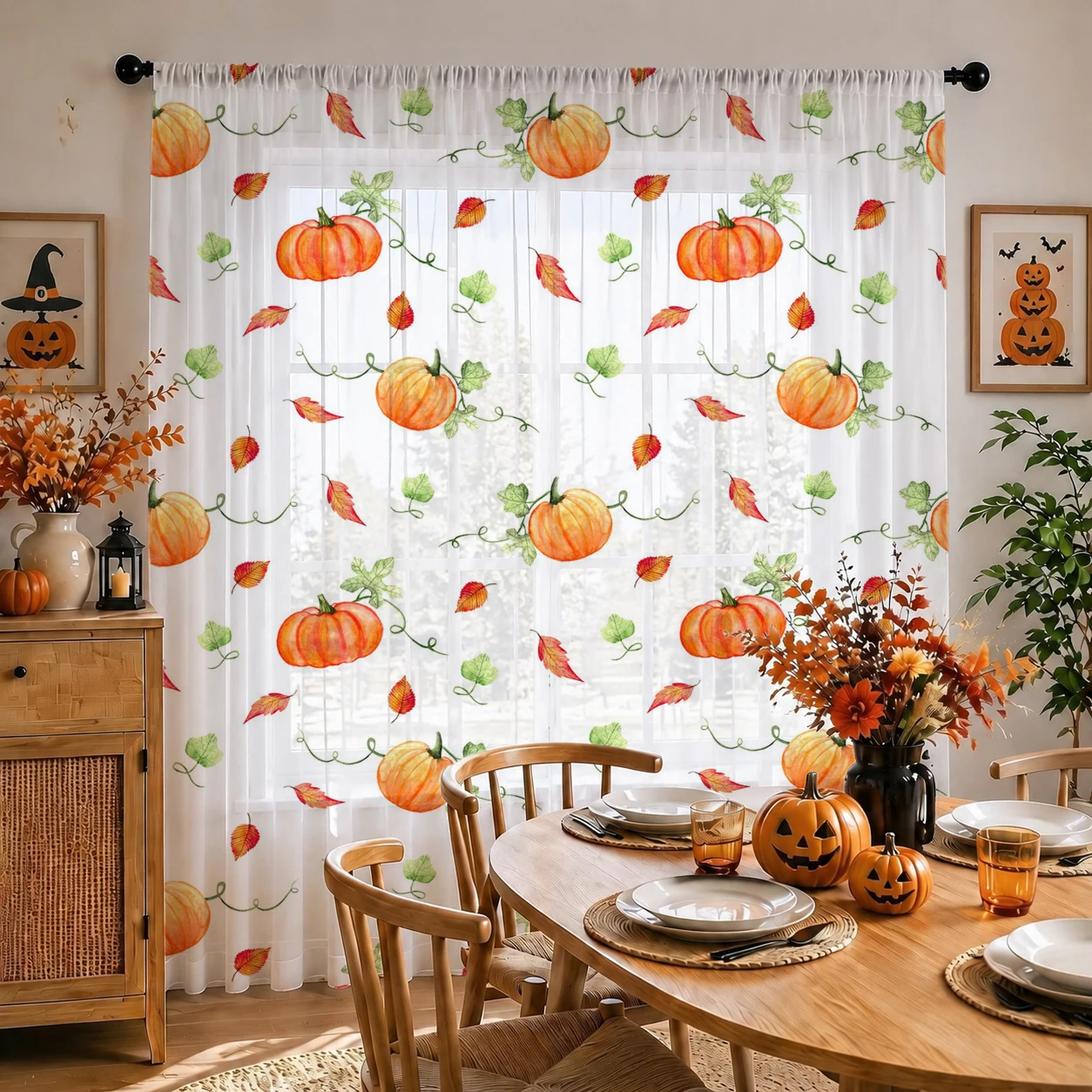 1Pc Rod Pocket Home Decor Hall - Curtain Rods ulasan dan harga