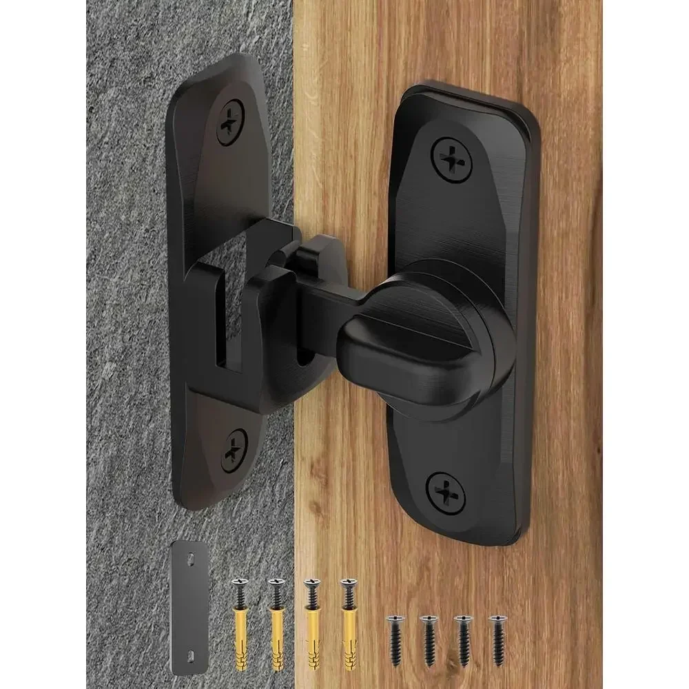 90/180 Degree Flip Barn Door L - Door Lock ulasan dan harga