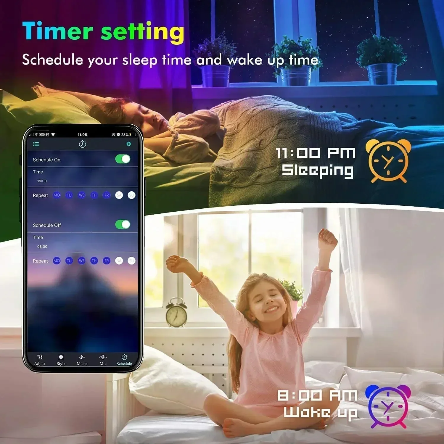Smart RGB LED Gaming Light Str - Led Strip Lights ulasan dan harga