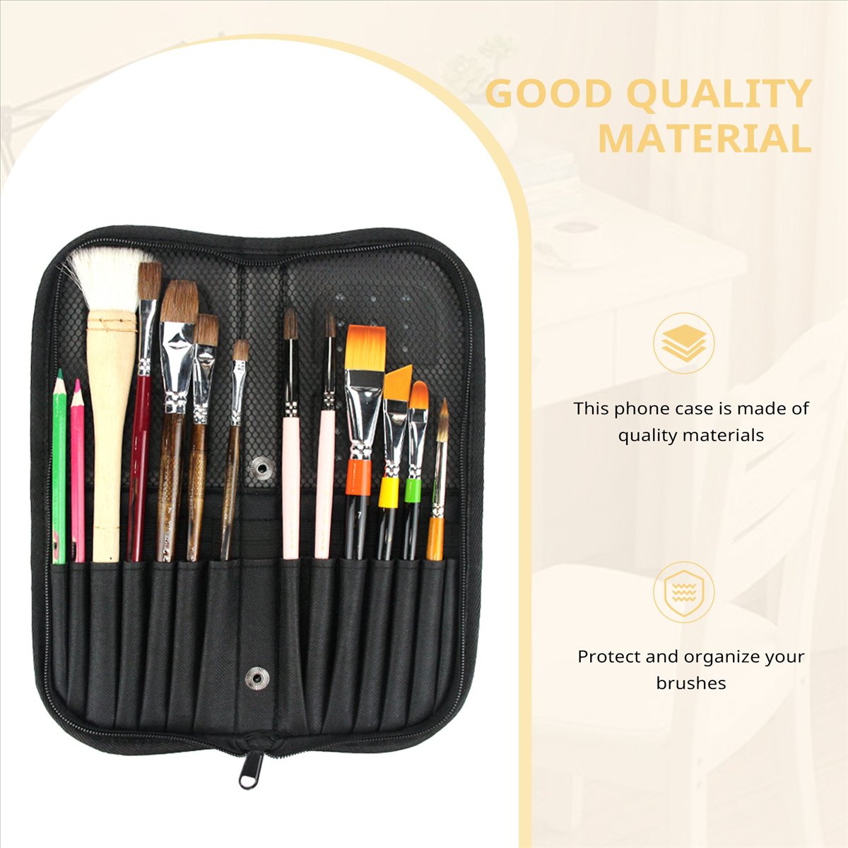 (A02R] 38Cm Artist Paint Brush - Paint Brush ulasan dan harga