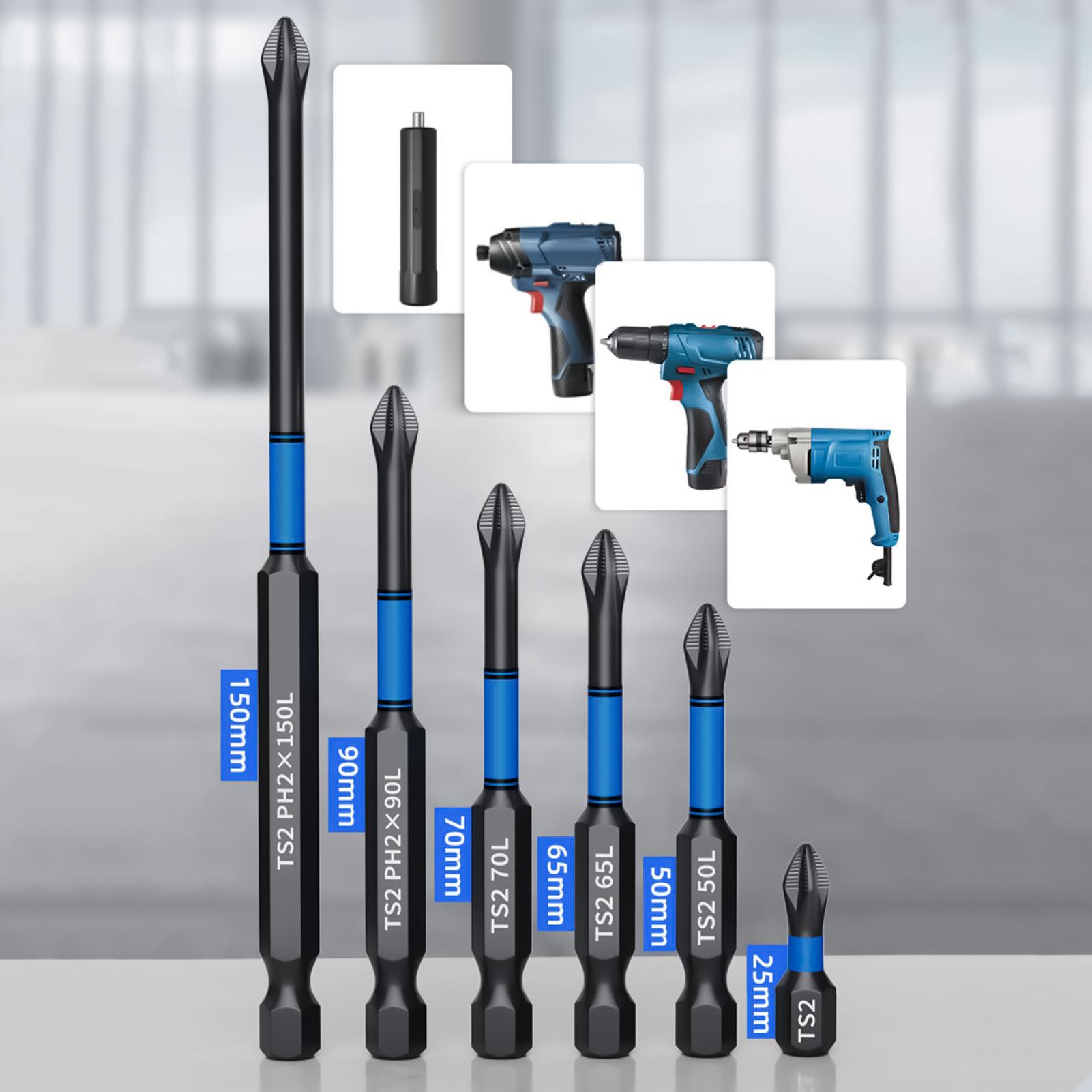 Drill Screwdriver Bit Set 6-Pi - Drill Bits ulasan dan harga