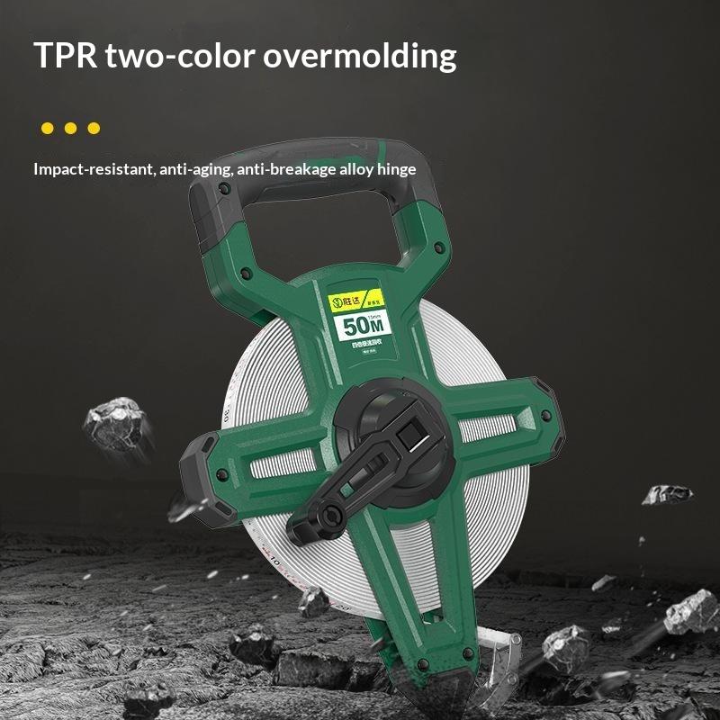 30m/50m/100m Portable Fiber Ta - Tape Measure ulasan dan harga