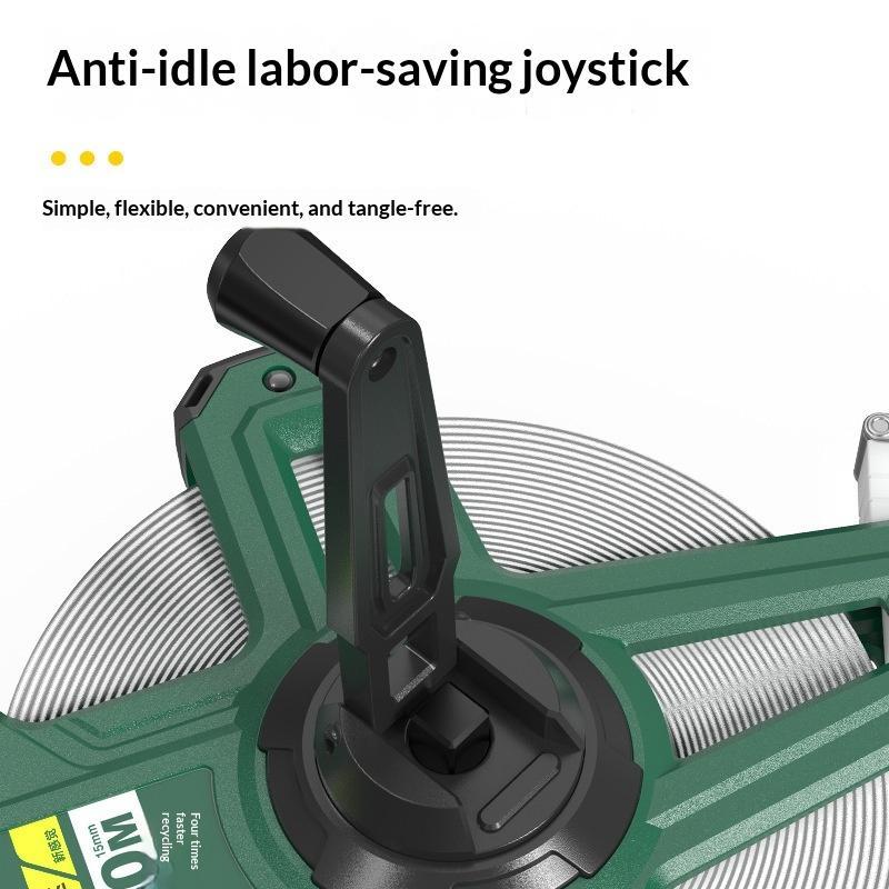 30m/50m/100m Portable Fiber Ta - Tape Measure ulasan dan harga