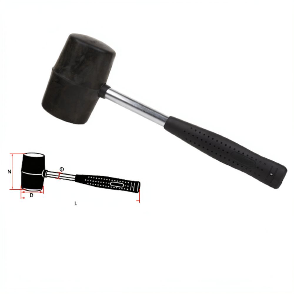 Premium Rubber Mallet For Cera - Home Improvement Mark ulasan dan harga