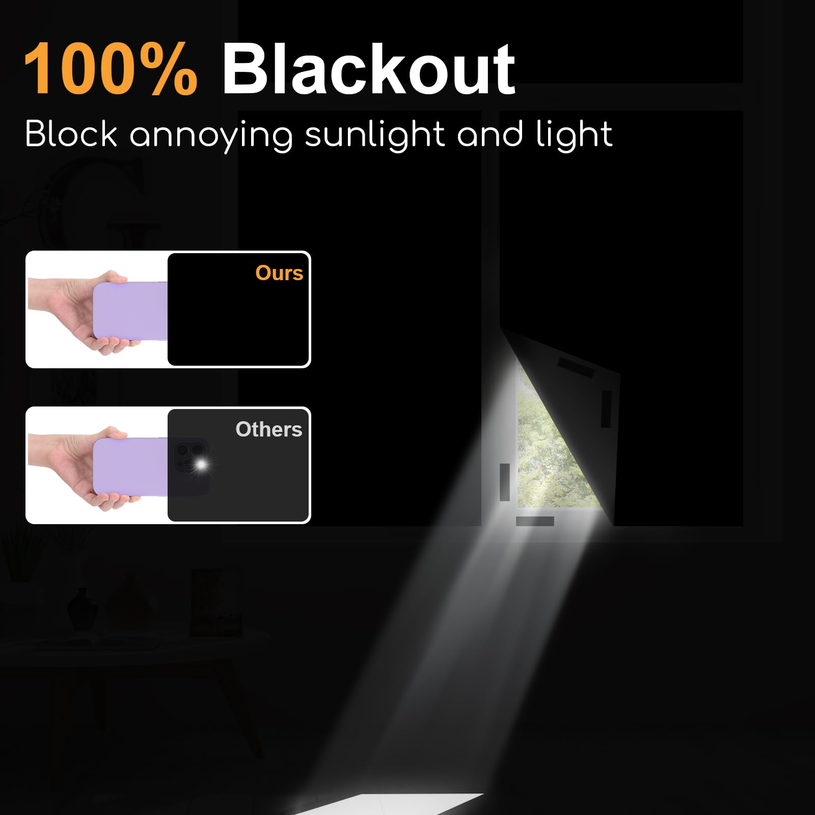 Blackout Blinds Stick On Tempo - Curtain Rods ulasan dan harga