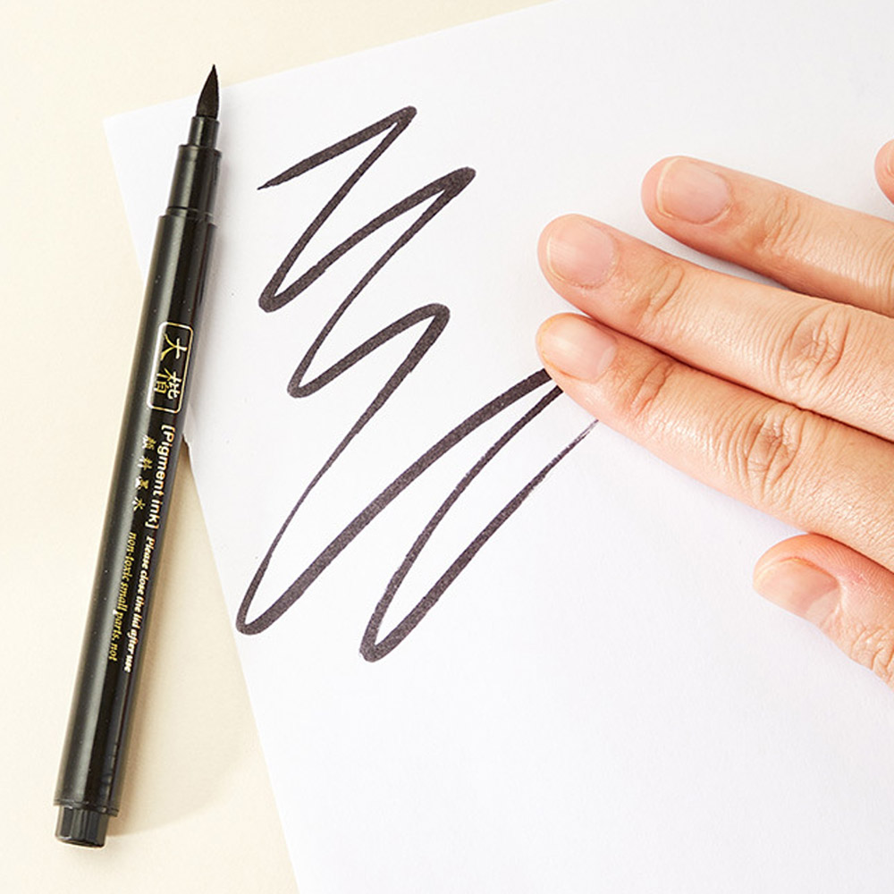 4pc Brush Pen Calligraphy Pen  - Paint Brush ulasan dan harga