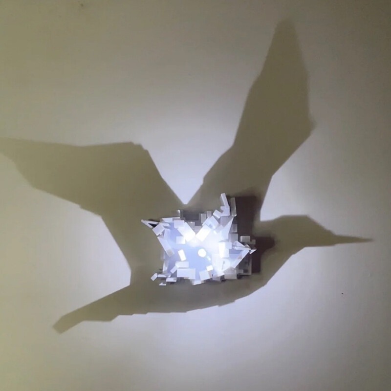 Dropshipping 3D Light Shadow N - Light Switch ulasan dan harga
