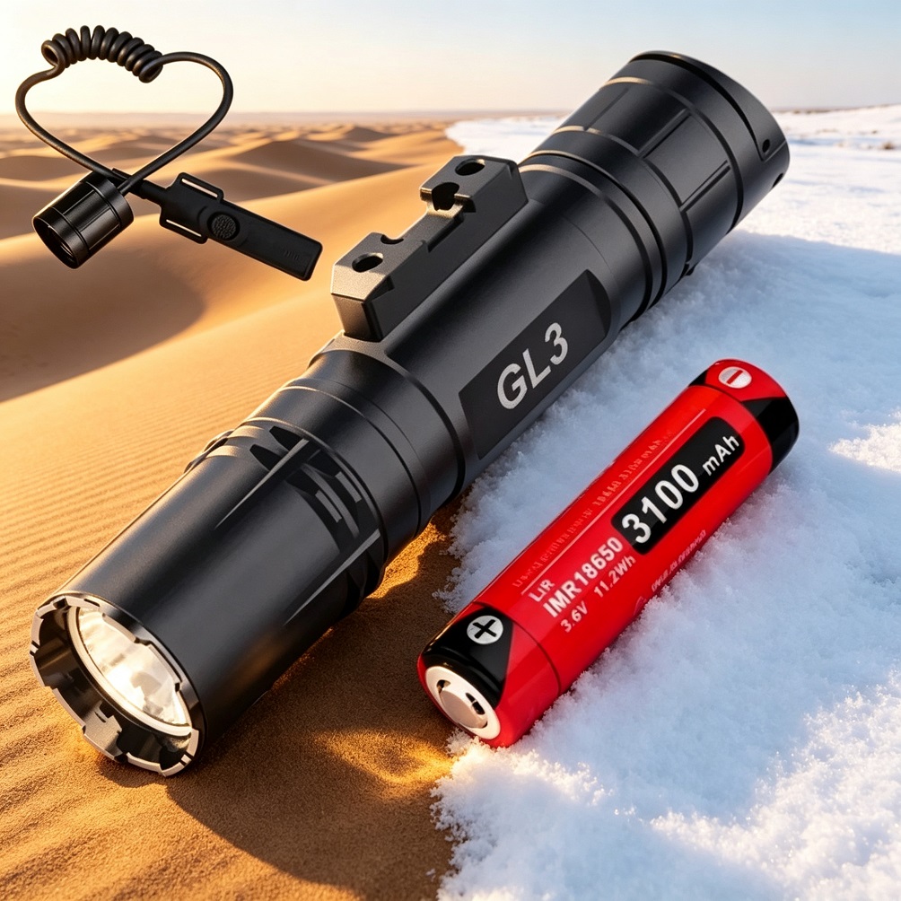 Klarus GL3 Tactical Flashlight - Light Switch ulasan dan harga
