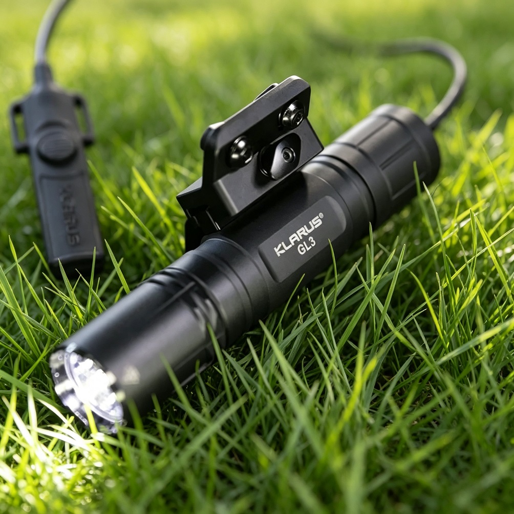 Klarus GL3 Tactical Flashlight - Light Switch ulasan dan harga