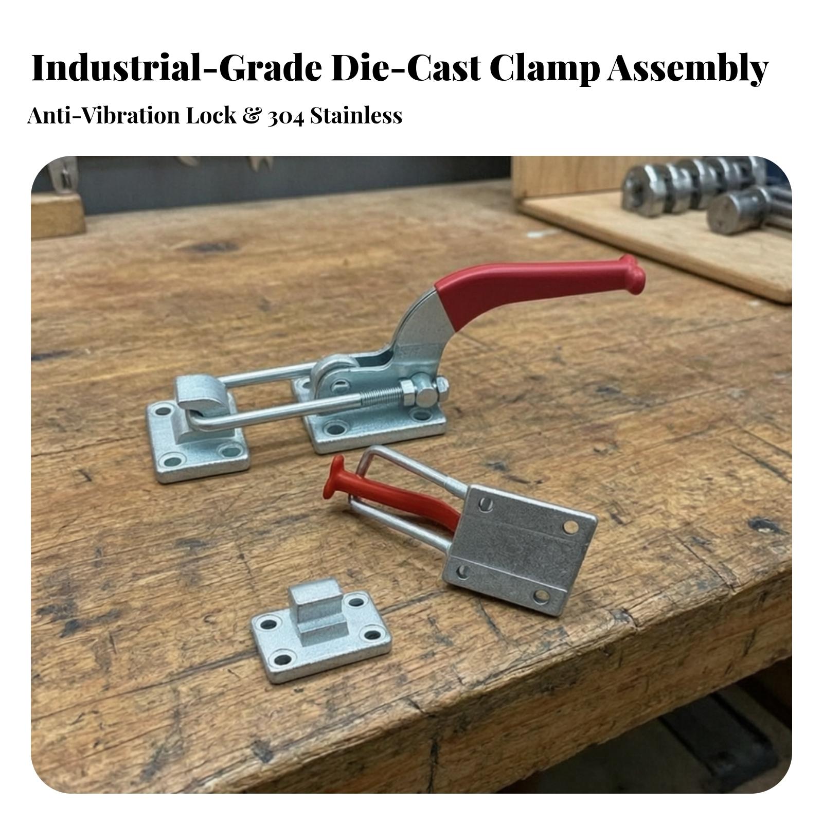 Adjustable Clamp Lock Iron Tog - Door Handle ulasan dan harga