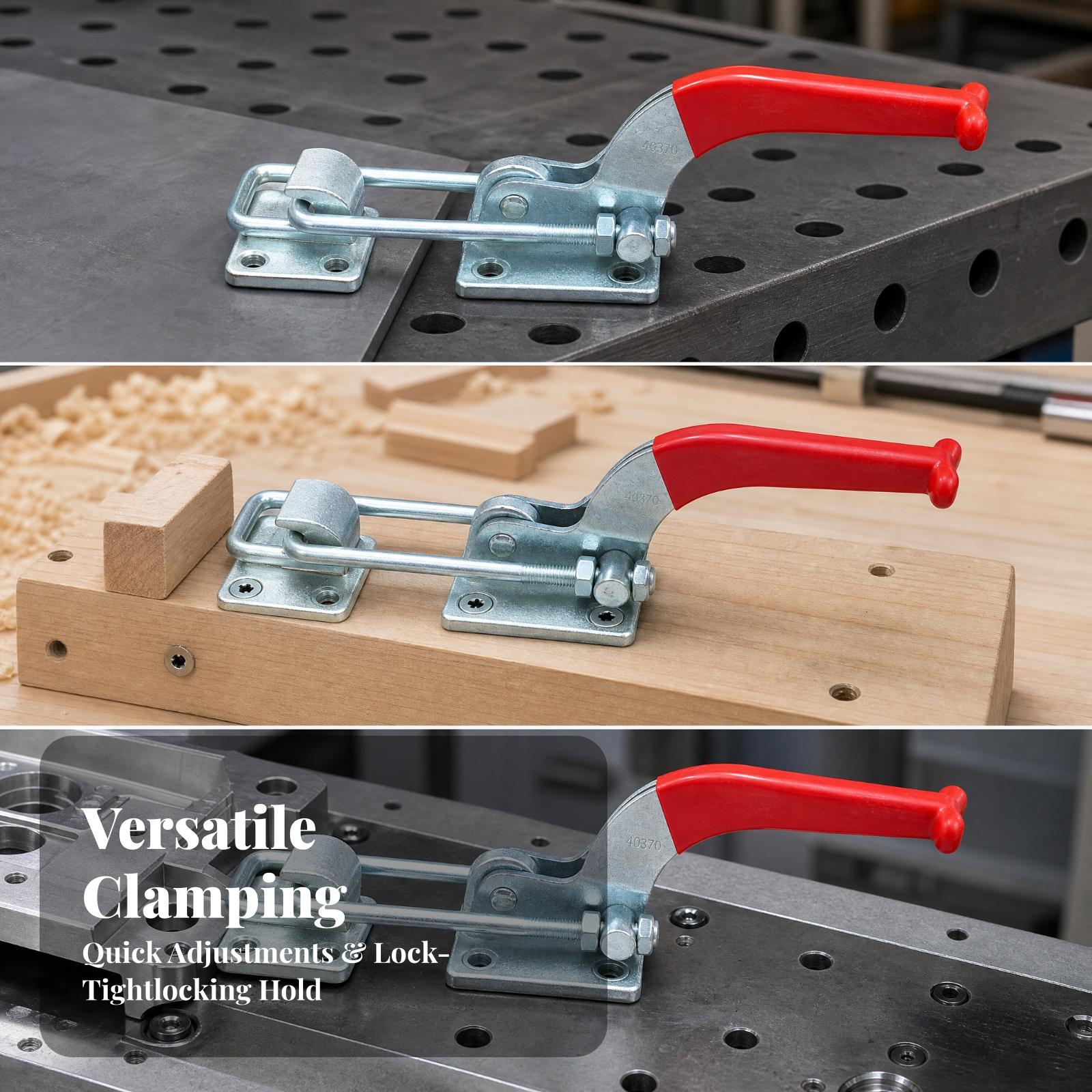 Adjustable Clamp Lock Iron Tog - Door Handle ulasan dan harga