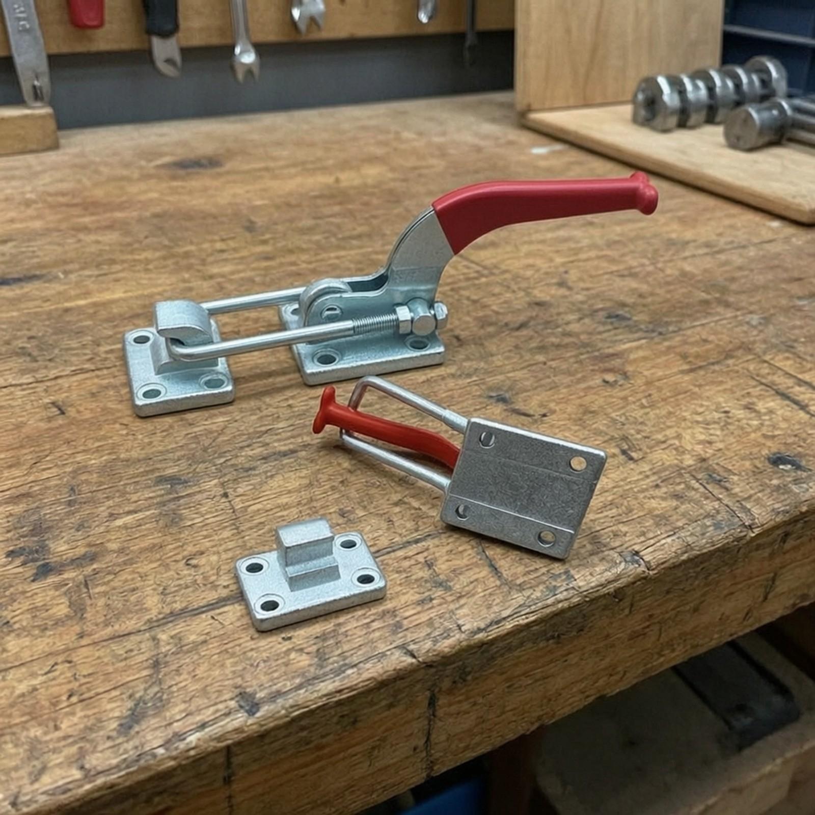 Adjustable Clamp Lock Iron Tog - Door Handle ulasan dan harga