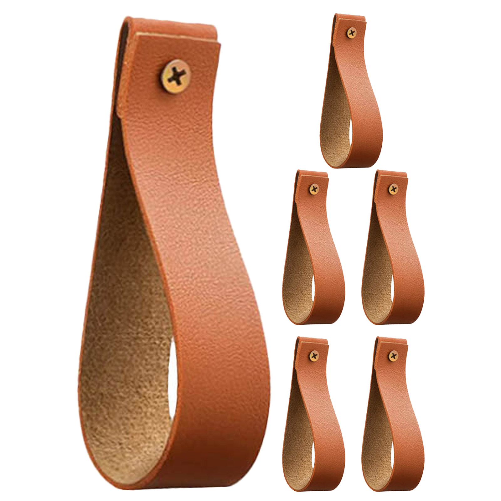 6Pcs PU Wall Hooks 4.7 Inch Mi - Curtain Rods ulasan dan harga