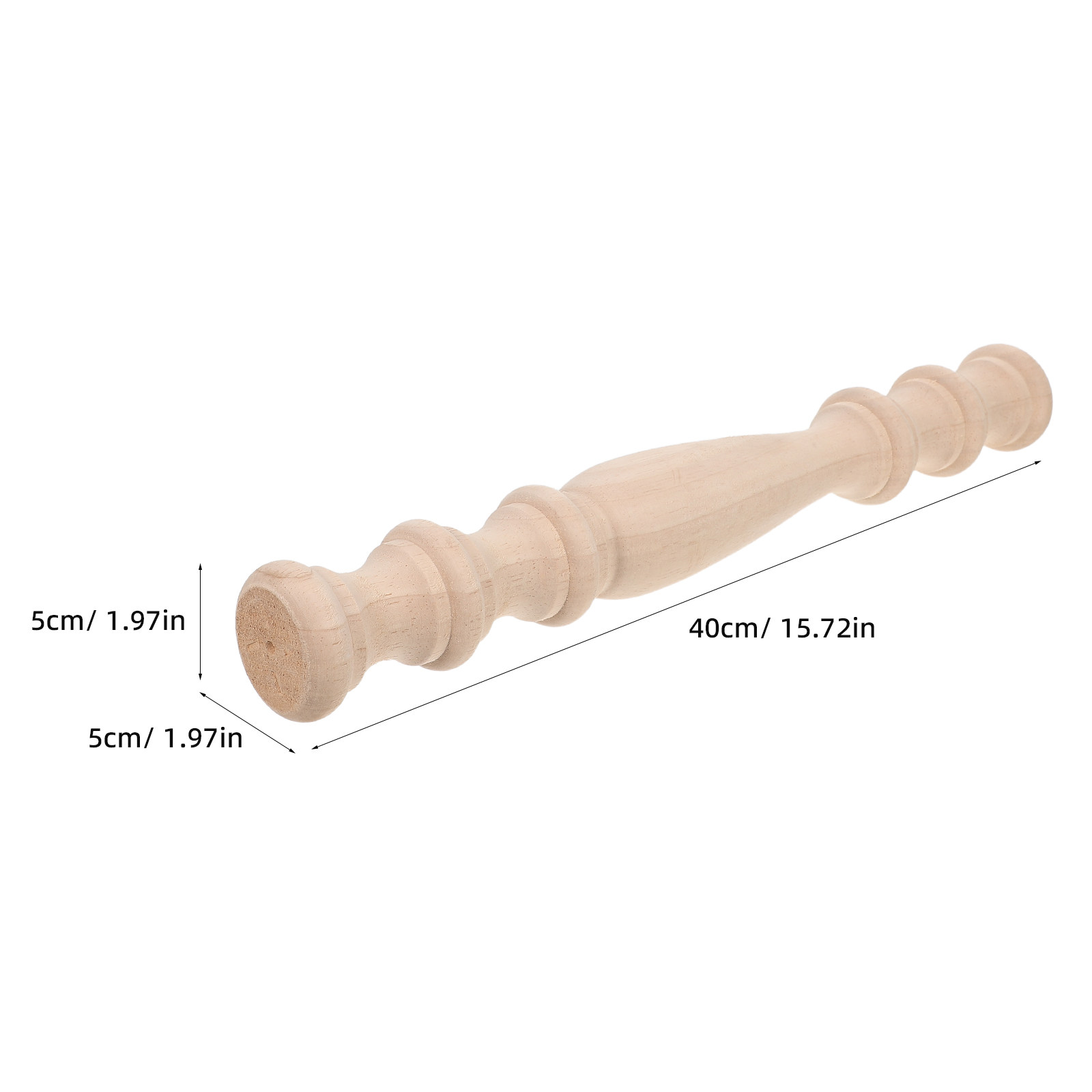 Unpainted Wood Baluster Post E - Home Improvement Fence ulasan dan harga