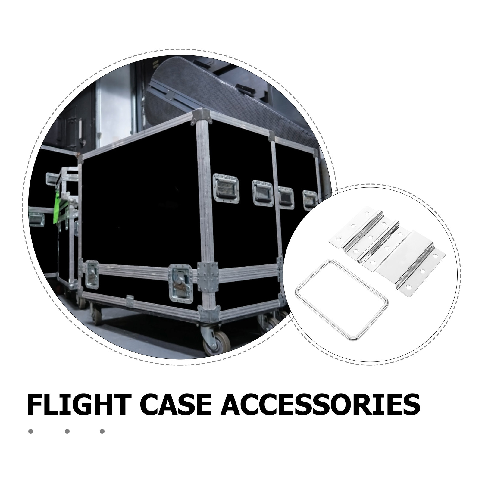 4Pcs Foldable Flight Case Hard - Cabinet Hinges ulasan dan harga