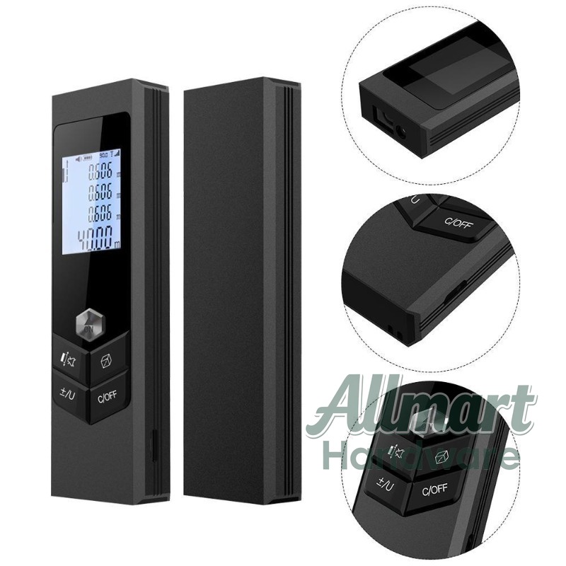 Handheld 40m Laser Distance Me - Tape Measure ulasan dan harga