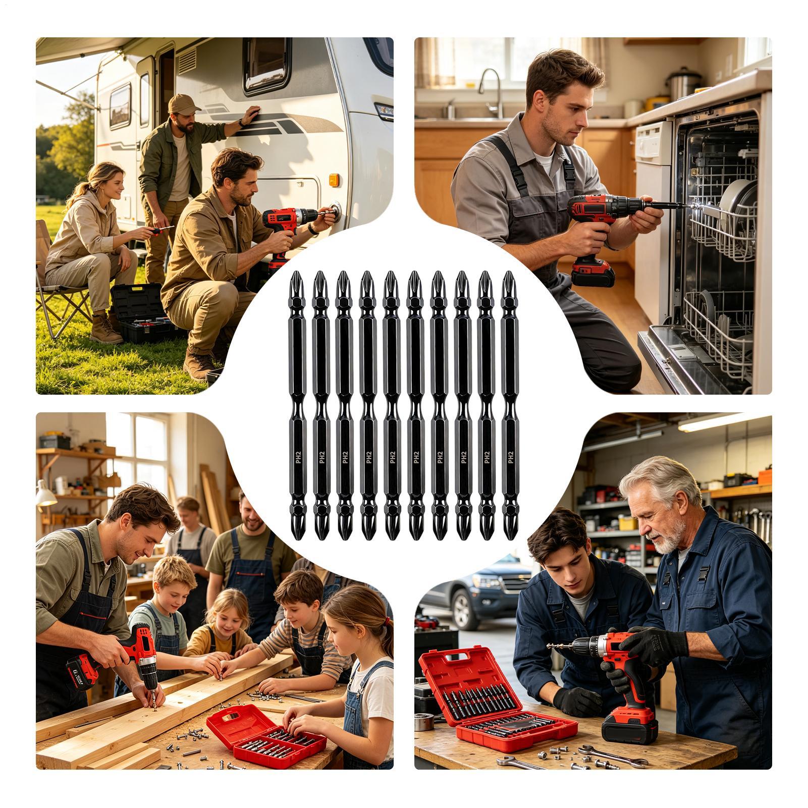 Magnetic Bits Double-Ended Mag - Drill Bits ulasan dan harga